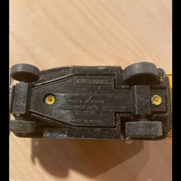 Matchbox Superfast Ford Model A Delivery Van Truck Matchbox Series Diecast 1979 - Picture 4 of 4